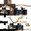 Minecraft skin texture, 64x64 pixels
