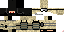 Minecraft skin texture, 64x32 legacy pixels