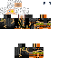 Minecraft skin texture, 64x64 pixels