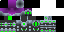 Minecraft skin texture, 64x32 legacy pixels