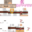 Minecraft skin texture, 64x64 pixels