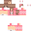 Minecraft skin texture, 64x64 pixels