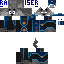 Minecraft skin texture, 64x64 pixels