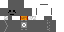 Minecraft skin texture, 64x32 legacy pixels