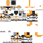 Minecraft skin texture, 64x64 pixels