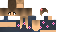 Minecraft skin texture, 64x32 legacy pixels