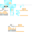 Minecraft skin texture, 64x64 pixels