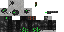 Minecraft skin texture, 64x32 legacy pixels