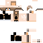 Minecraft skin texture, 64x64 pixels