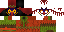 Minecraft skin texture, 64x32 legacy pixels
