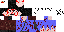 Minecraft skin texture, 64x32 legacy pixels
