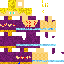 Minecraft skin texture, 64x64 pixels