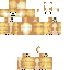 Minecraft skin texture, 64x64 pixels