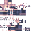 Minecraft skin texture, 64x64 pixels