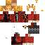 Minecraft skin texture, 64x64 pixels