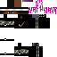 Minecraft skin texture, 64x64 pixels