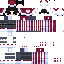 Minecraft skin texture, 64x64 pixels