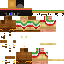 Minecraft skin texture, 64x64 pixels