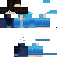Minecraft skin texture, 64x64 pixels