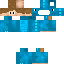 Minecraft skin texture, 64x64 pixels