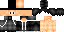 Minecraft skin texture, 64x32 legacy pixels