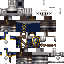 Minecraft skin texture, 64x64 pixels