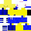 Minecraft skin texture, 64x64 pixels