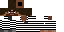 Minecraft skin texture, 64x32 legacy pixels