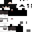 Minecraft skin texture, 64x64 pixels