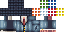 Minecraft skin texture, 64x32 legacy pixels