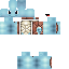 Minecraft skin texture, 64x64 pixels