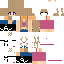 Minecraft skin texture, 64x64 pixels