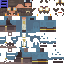Minecraft skin texture, 64x64 pixels