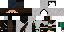 Minecraft skin texture, 64x32 legacy pixels