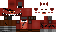 Minecraft skin texture, 64x32 legacy pixels