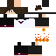 Minecraft skin texture, 64x64 pixels