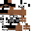 Minecraft skin texture, 64x64 pixels