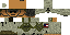 Minecraft skin texture, 64x32 legacy pixels