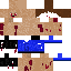 Minecraft skin texture, 64x64 pixels