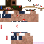 Minecraft skin texture, 64x64 pixels