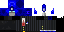 Minecraft skin texture, 64x32 legacy pixels