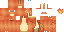 Minecraft skin texture, 64x32 legacy pixels