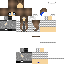 Minecraft skin texture, 64x64 pixels