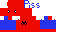 Minecraft skin texture, 64x32 legacy pixels