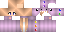 Minecraft skin texture, 64x32 legacy pixels