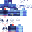 Minecraft skin texture, 64x64 pixels
