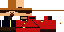 Minecraft skin texture, 64x32 legacy pixels