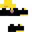 Minecraft skin texture, 64x64 pixels