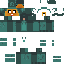 Minecraft skin texture, 64x64 pixels