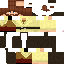 Minecraft skin texture, 64x64 pixels